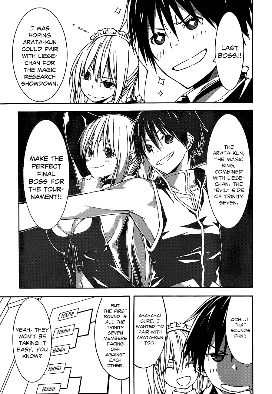 Trinity Seven: 7-Nin no Mahoutsukai chapter 40 page 12