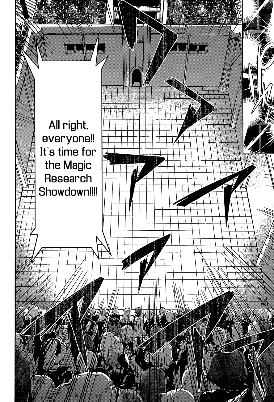 Trinity Seven: 7-Nin no Mahoutsukai chapter 40 page 41