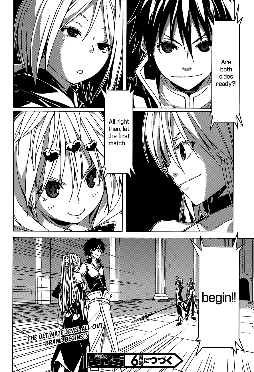 Trinity Seven: 7-Nin no Mahoutsukai chapter 40 page 45
