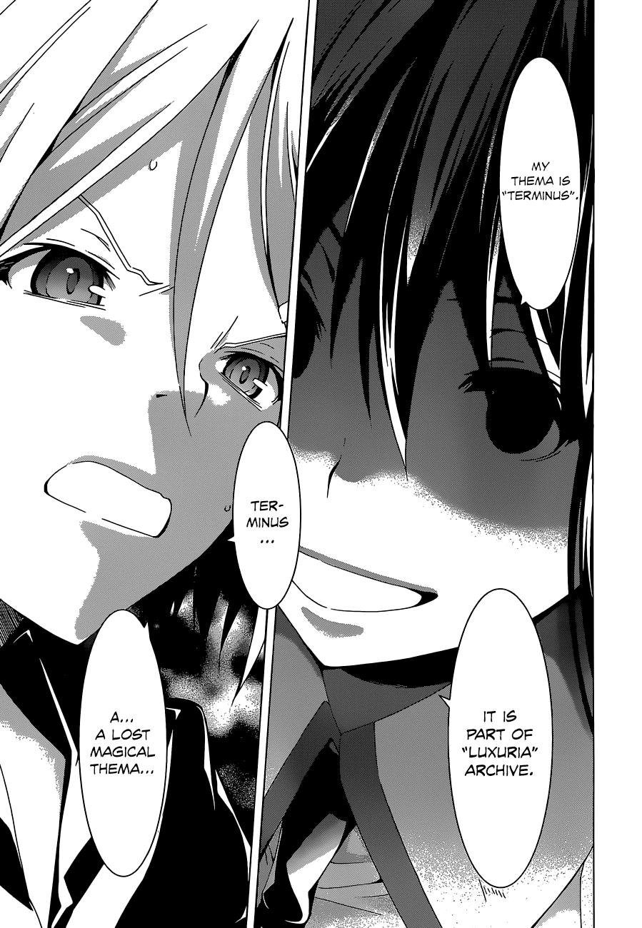 Trinity Seven: 7-Nin no Mahoutsukai chapter 42 page 33