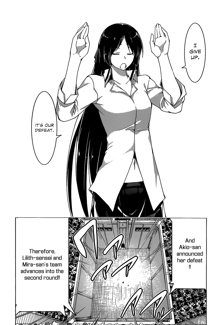 Trinity Seven: 7-Nin no Mahoutsukai chapter 44 page 43