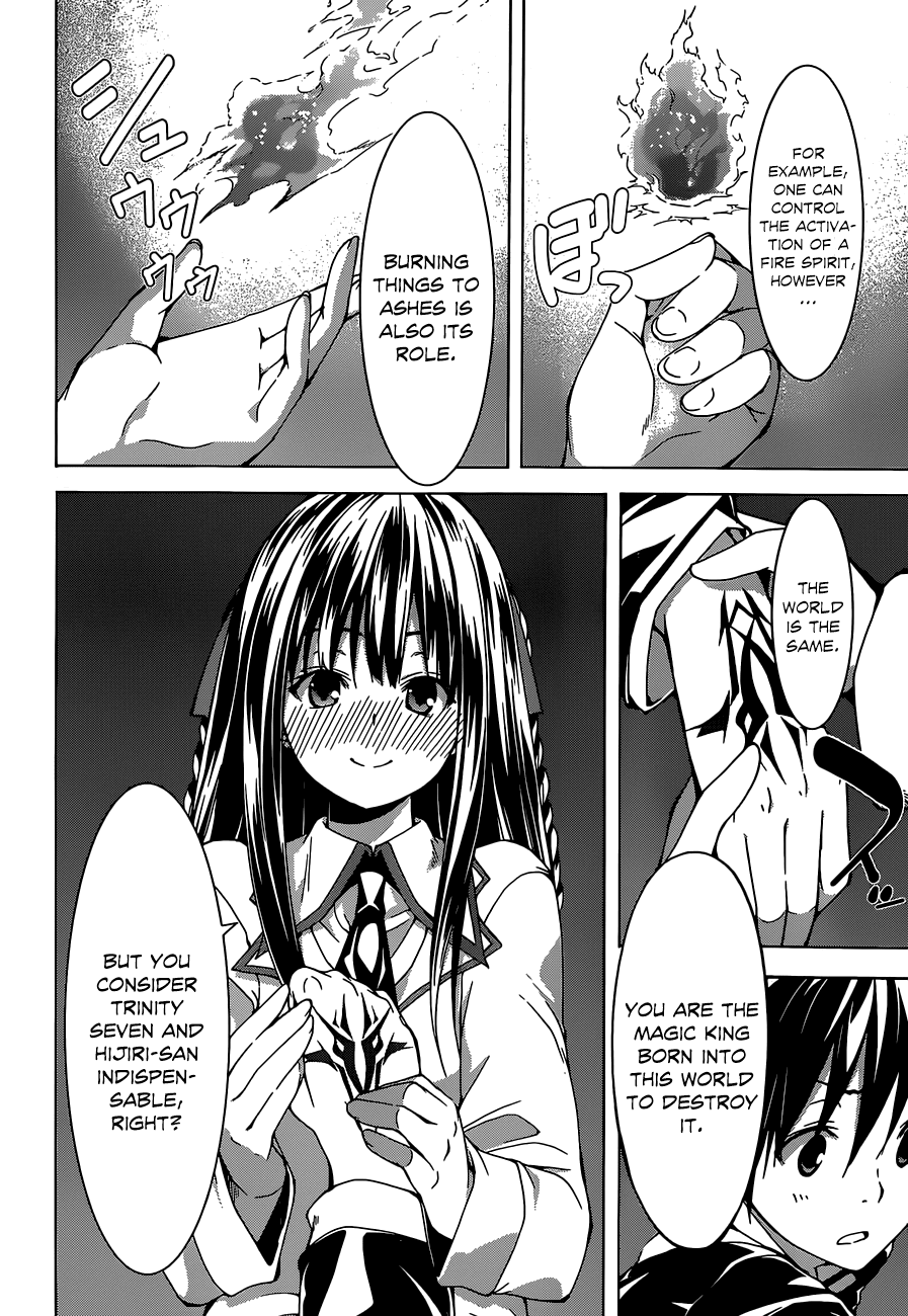 Trinity Seven: 7-Nin no Mahoutsukai chapter 45 page 14