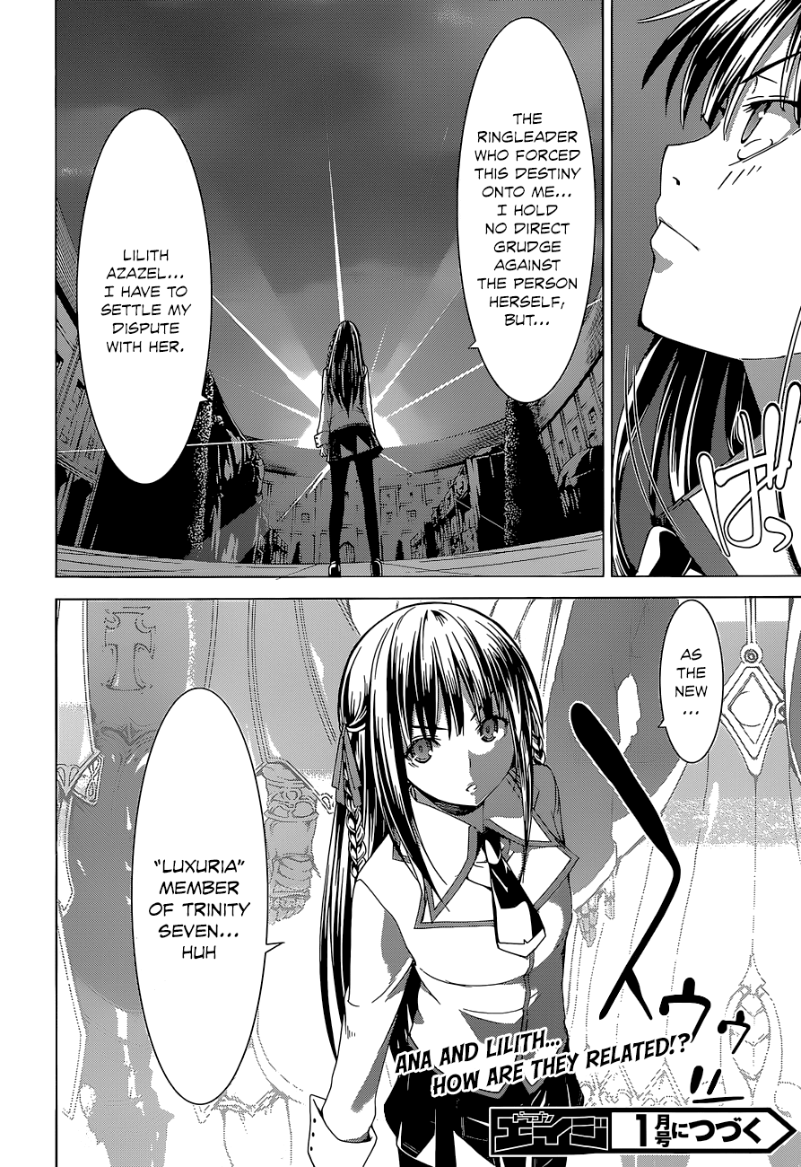 Trinity Seven: 7-Nin no Mahoutsukai chapter 47 page 29