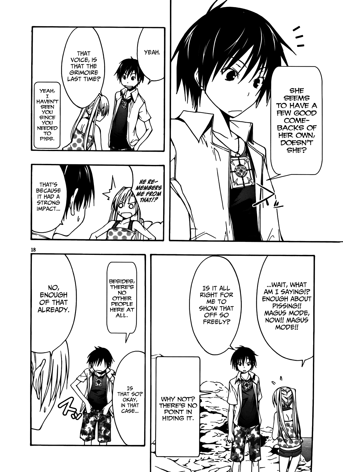 Trinity Seven: 7-Nin no Mahoutsukai chapter 5 page 19