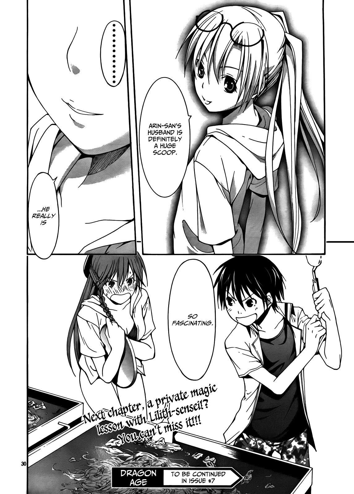 Trinity Seven: 7-Nin no Mahoutsukai chapter 5 page 31