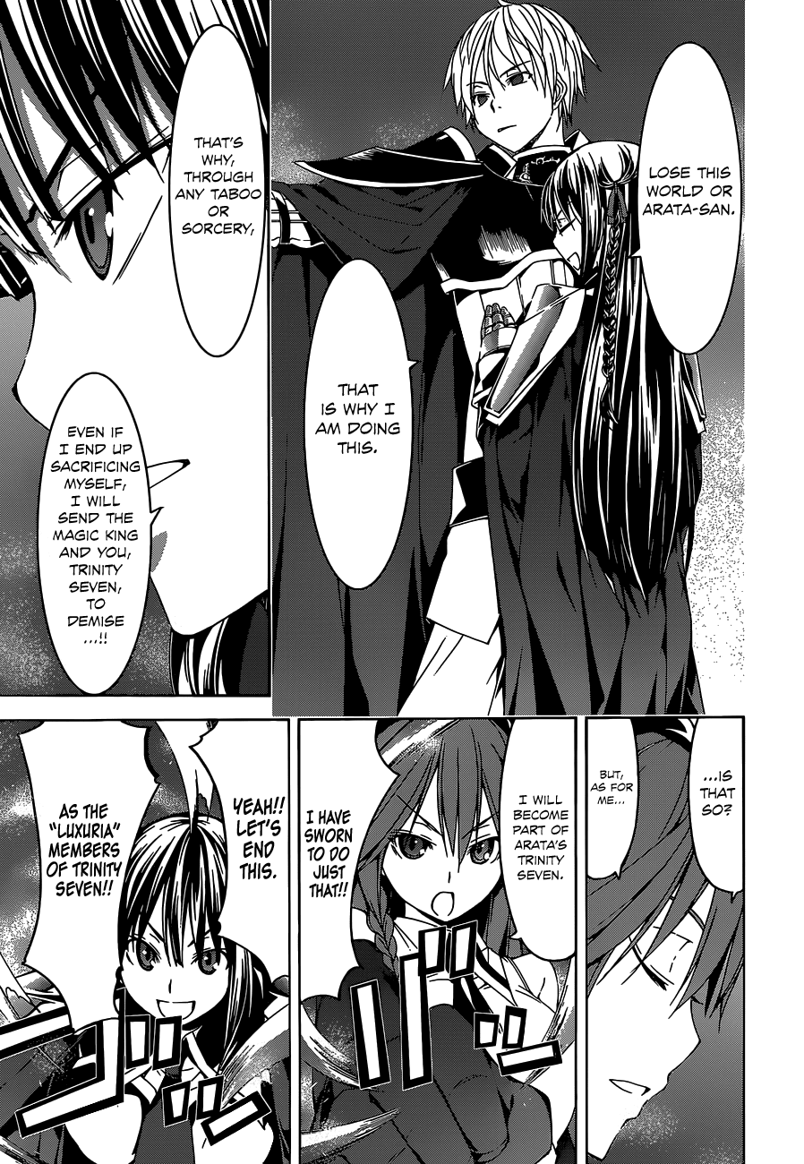 Trinity Seven: 7-Nin no Mahoutsukai chapter 54 page 31