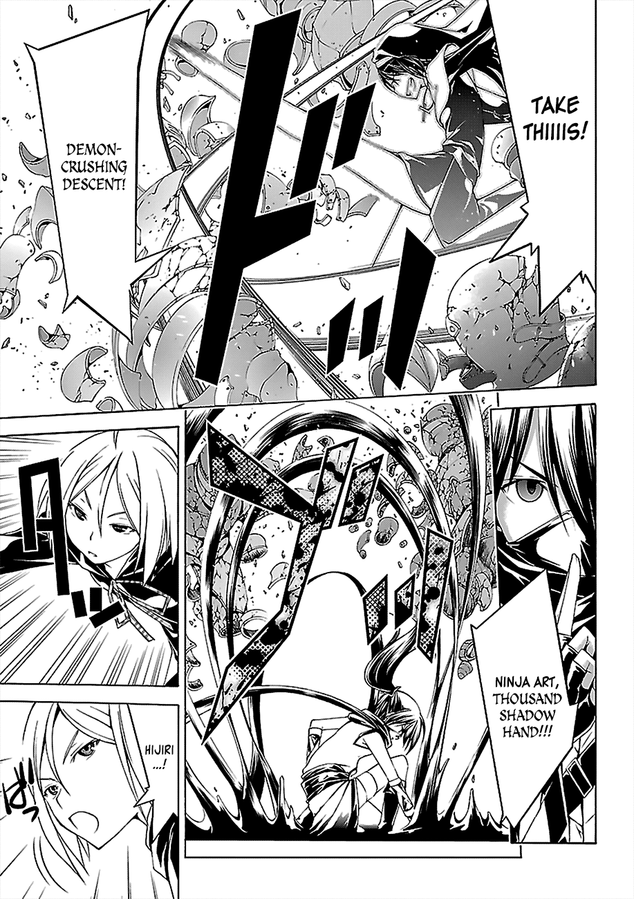 Trinity Seven: 7-Nin no Mahoutsukai chapter 55 page 35