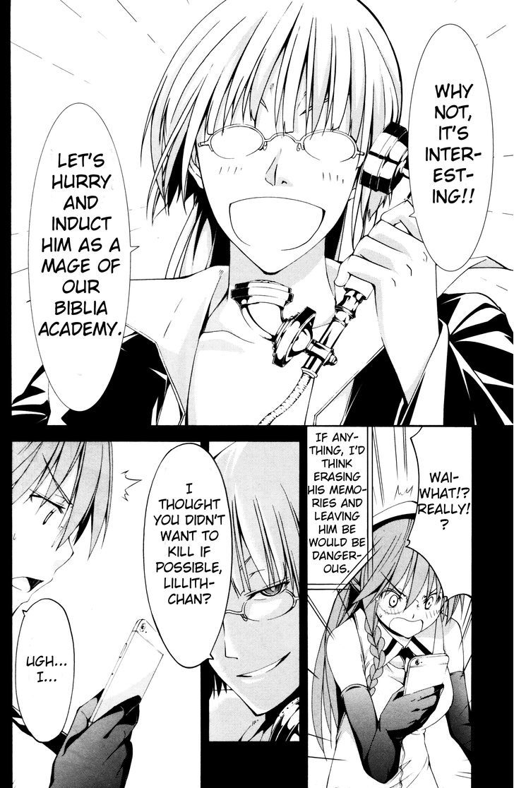 Trinity Seven: 7-Nin no Mahoutsukai chapter 61.1 page 12