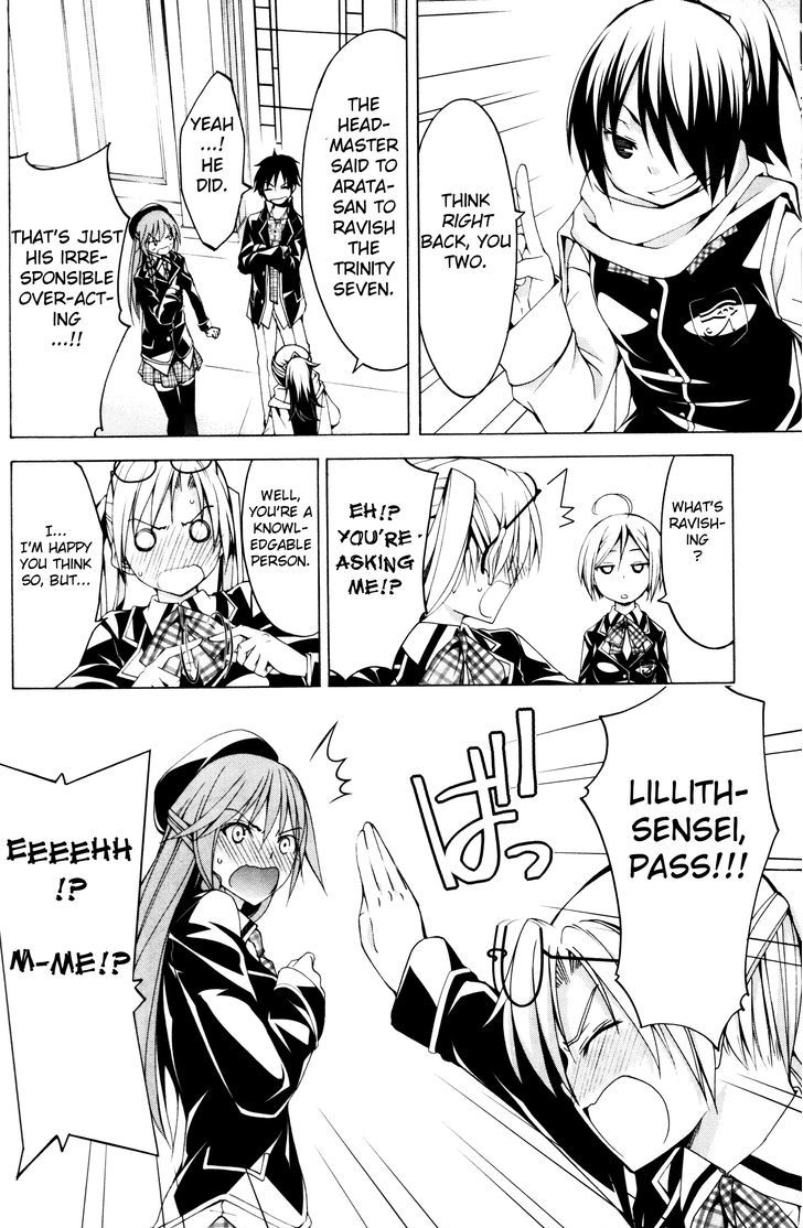 Trinity Seven: 7-Nin no Mahoutsukai chapter 61.1 page 31