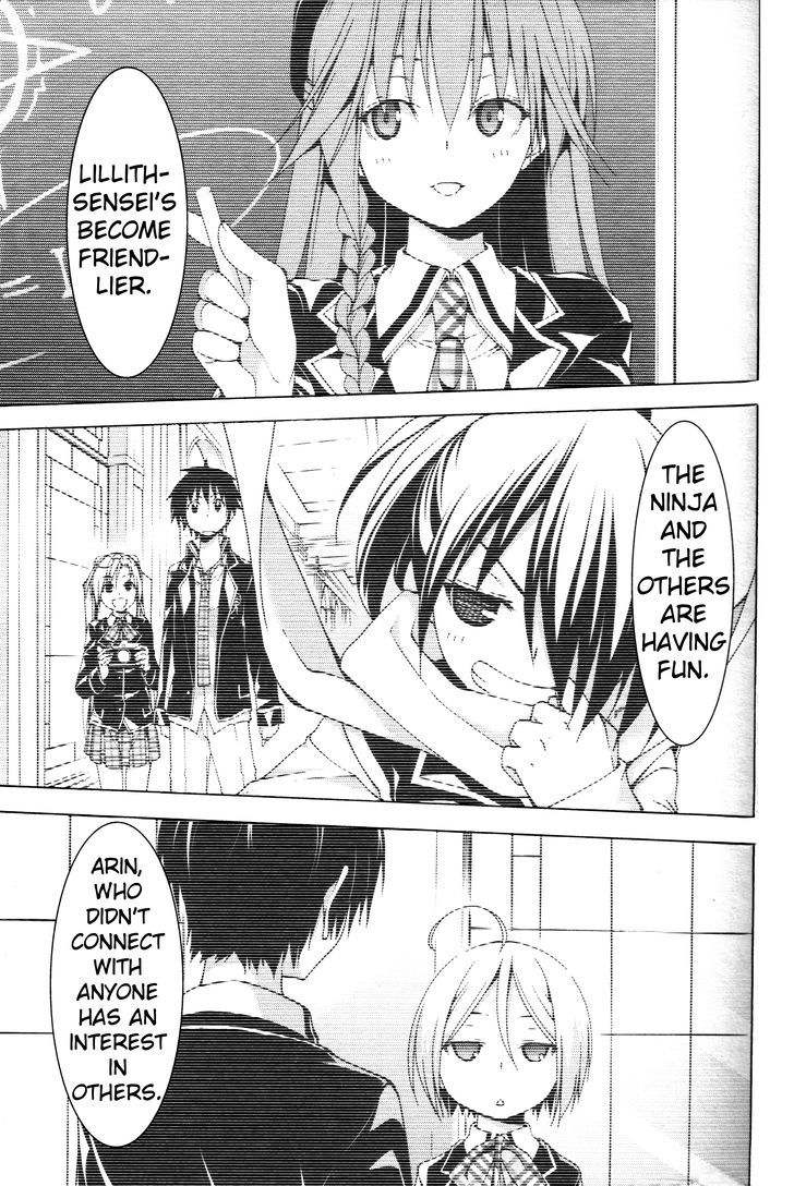 Trinity Seven: 7-Nin no Mahoutsukai chapter 61.3 page 17