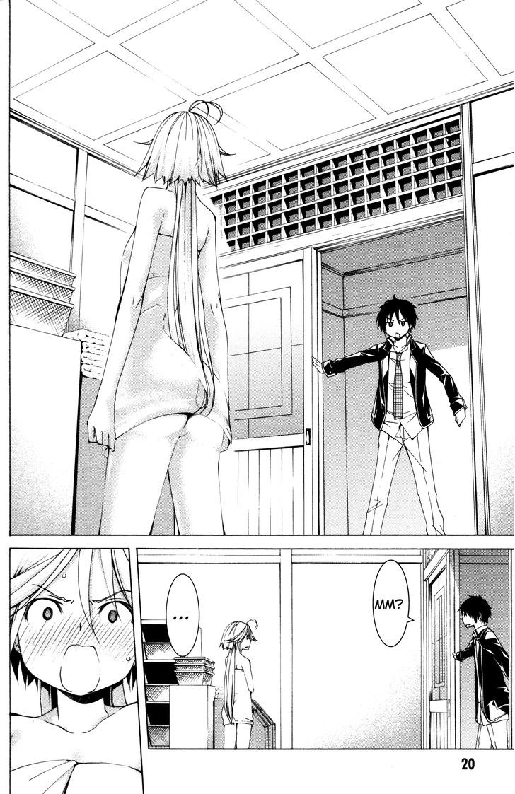 Trinity Seven: 7-Nin no Mahoutsukai chapter 61.3 page 22