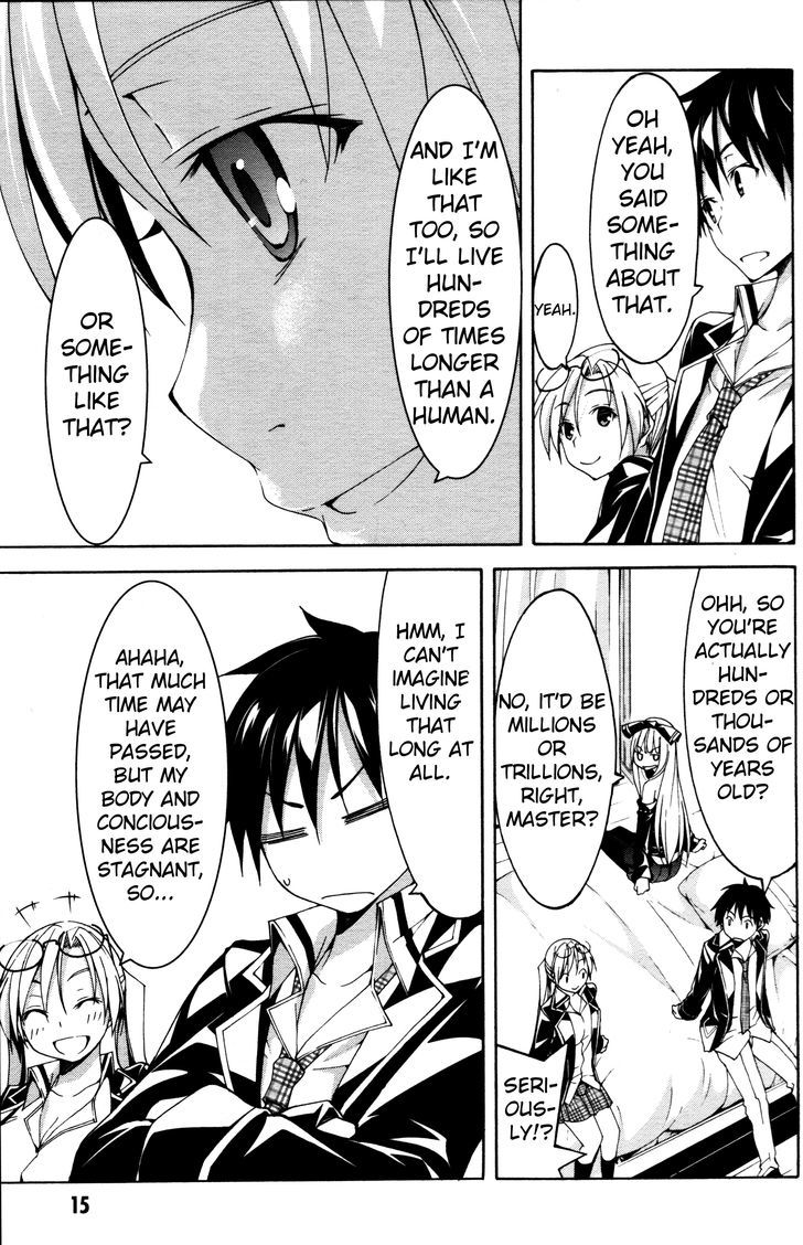 Trinity Seven: 7-Nin no Mahoutsukai chapter 61.6 page 17