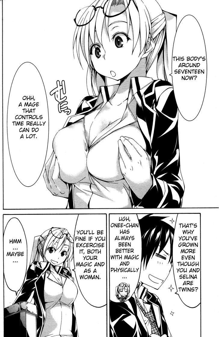 Trinity Seven: 7-Nin no Mahoutsukai chapter 61.6 page 18
