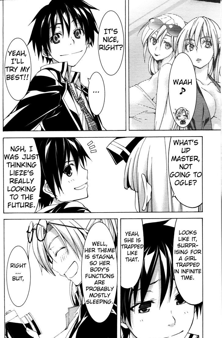Trinity Seven: 7-Nin no Mahoutsukai chapter 61.6 page 20