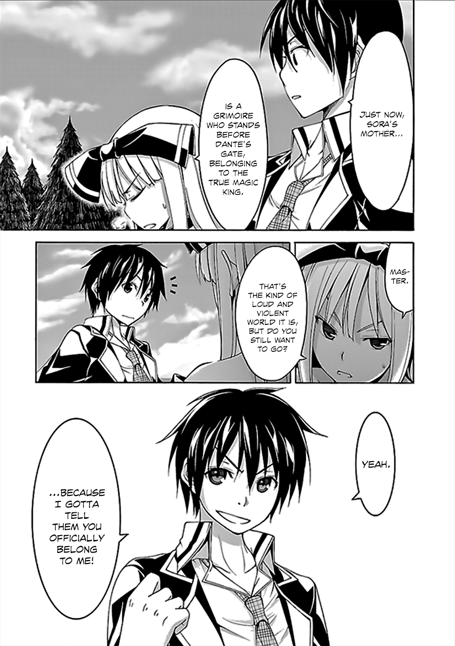 Trinity Seven: 7-Nin no Mahoutsukai chapter 61 page 24