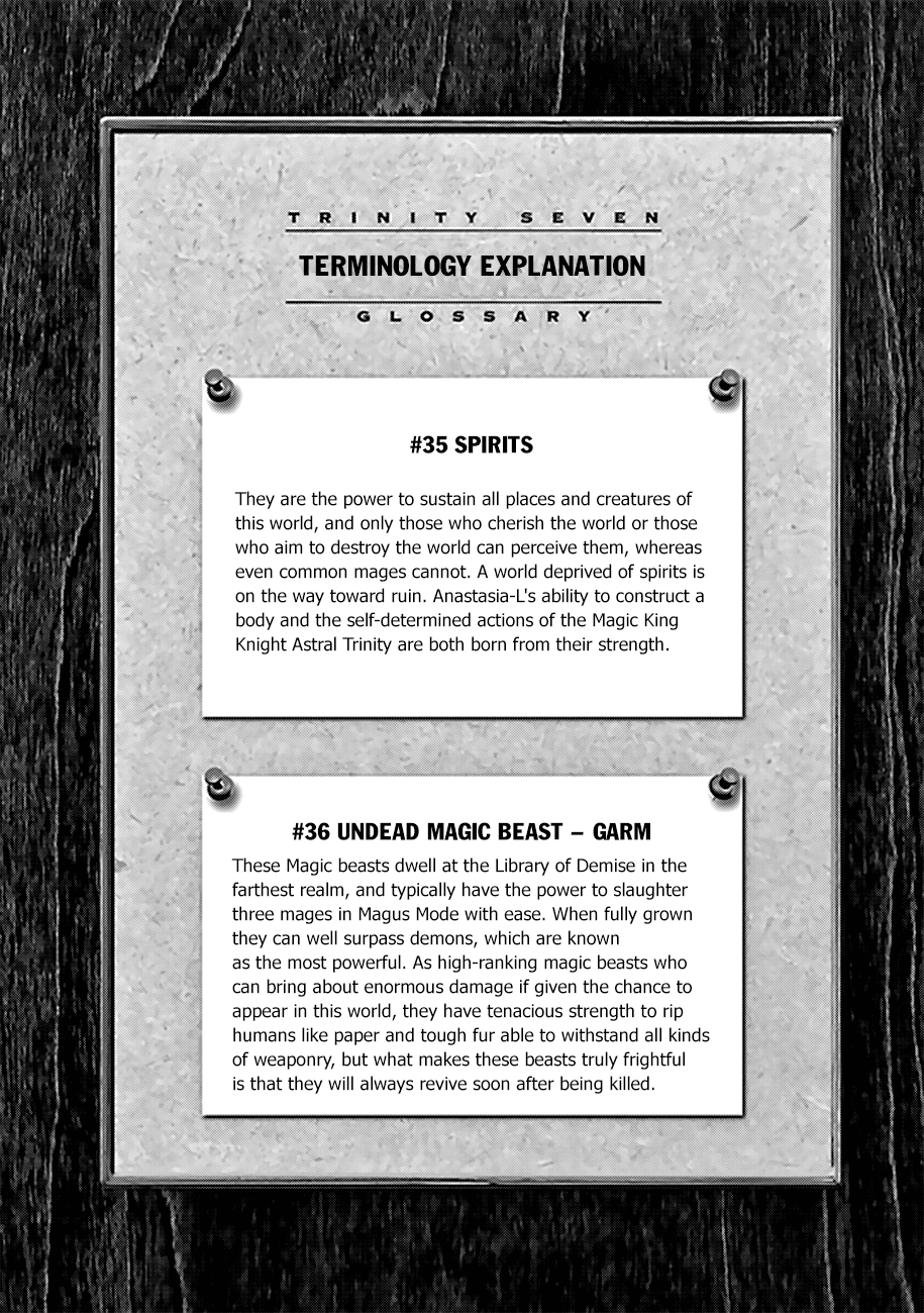 Trinity Seven: 7-Nin no Mahoutsukai chapter 61 page 33