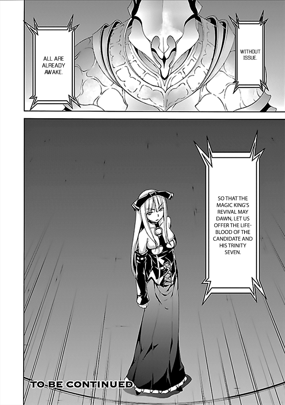 Trinity Seven: 7-Nin no Mahoutsukai chapter 62 page 34