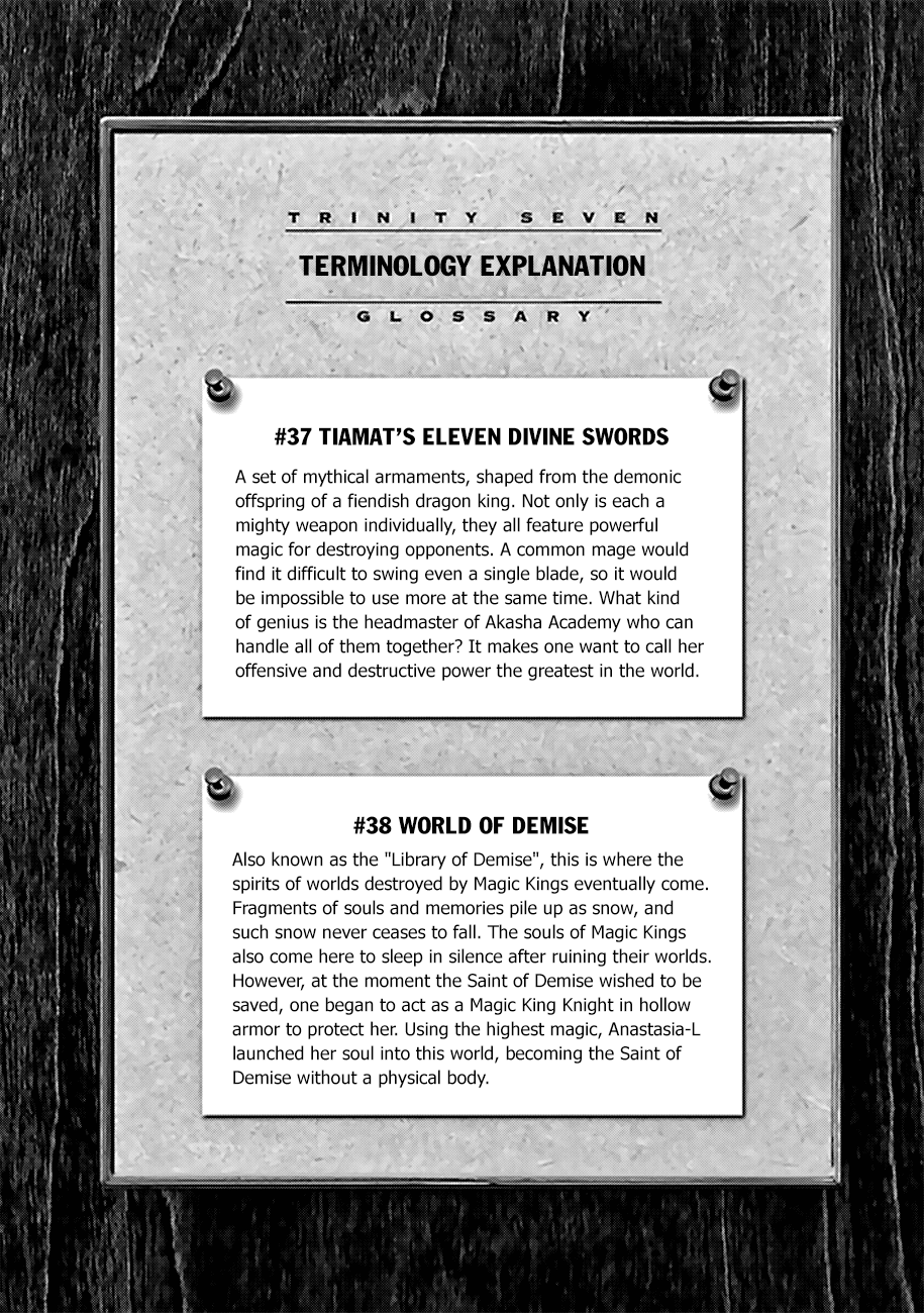 Trinity Seven: 7-Nin no Mahoutsukai chapter 62 page 35