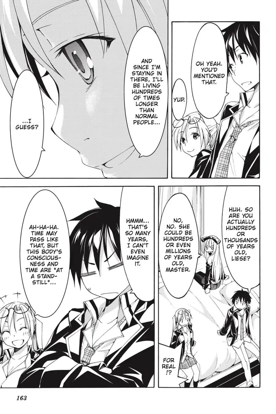 Trinity Seven: 7-Nin no Mahoutsukai chapter 66.1 page 15