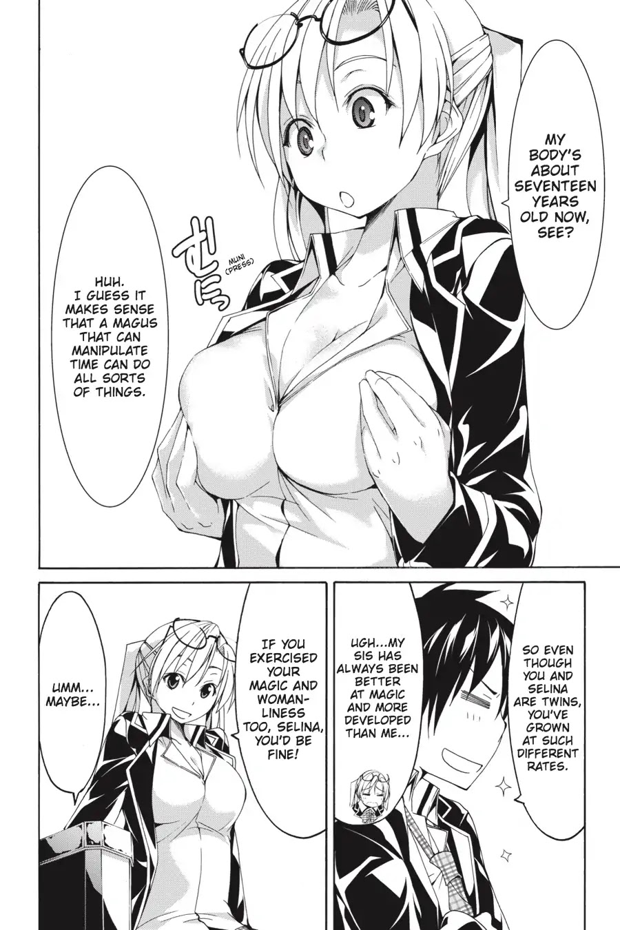 Trinity Seven: 7-Nin no Mahoutsukai chapter 66.1 page 16