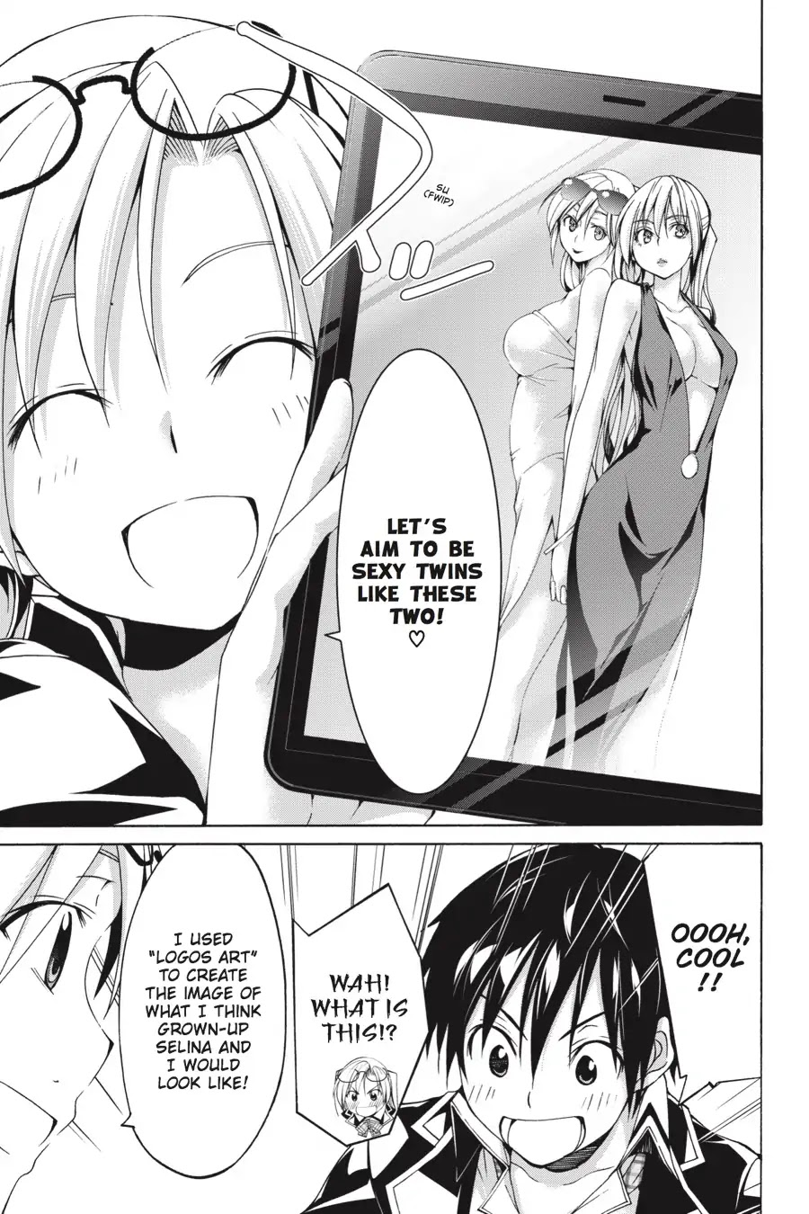 Trinity Seven: 7-Nin no Mahoutsukai chapter 66.1 page 17