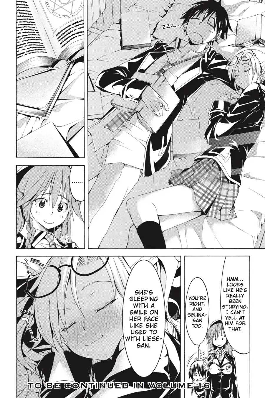 Trinity Seven: 7-Nin no Mahoutsukai chapter 66.1 page 24