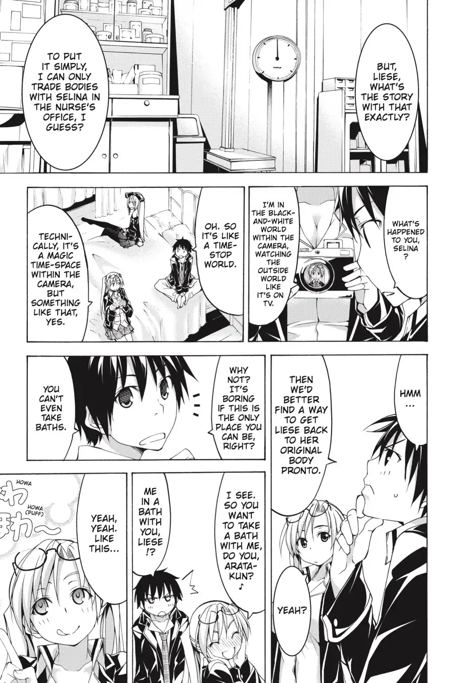 Trinity Seven: 7-Nin no Mahoutsukai chapter 66.1 page 7