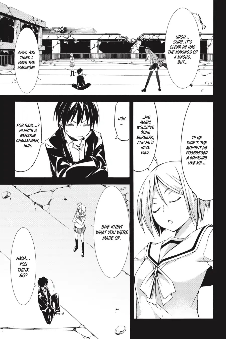 Trinity Seven: 7-Nin no Mahoutsukai chapter 66.5 page 12