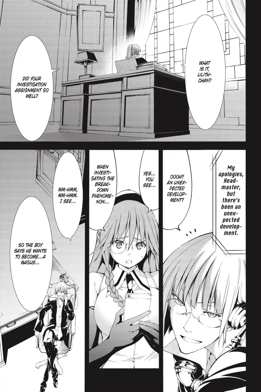 Trinity Seven: 7-Nin no Mahoutsukai chapter 66.5 page 14