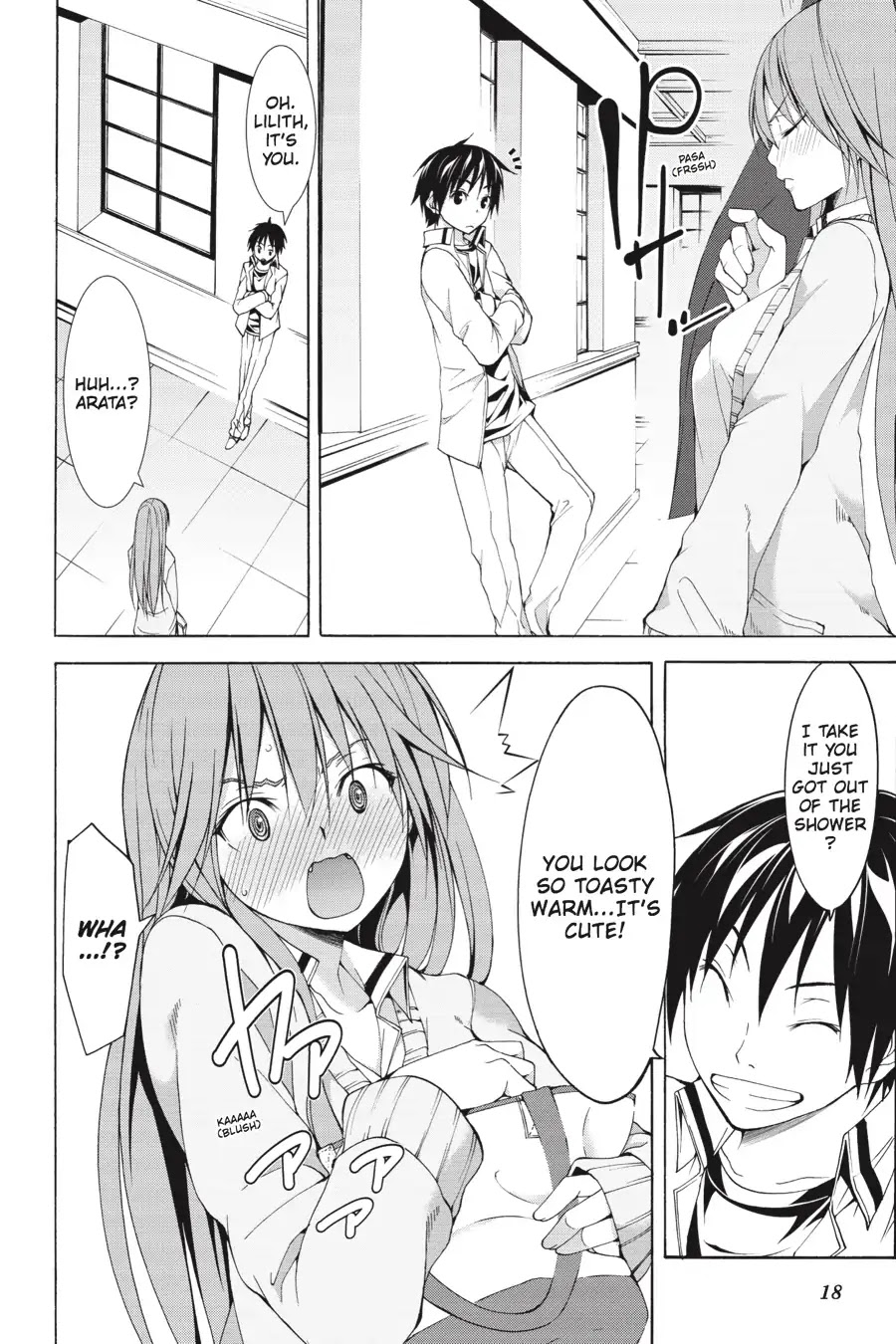 Trinity Seven: 7-Nin no Mahoutsukai chapter 66.5 page 17