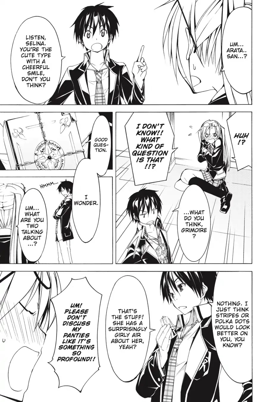 Trinity Seven: 7-Nin no Mahoutsukai chapter 66.5 page 26