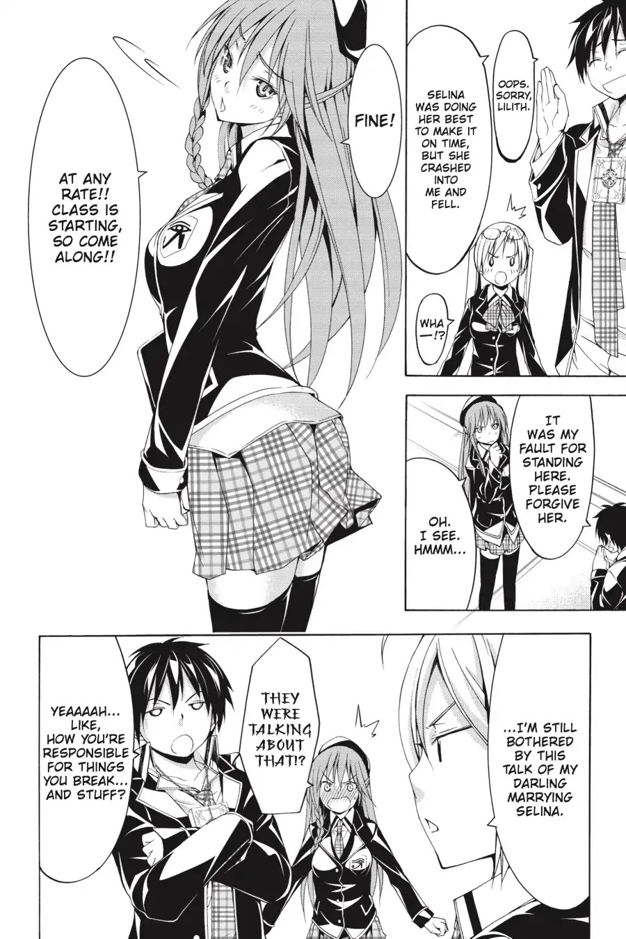 Trinity Seven: 7-Nin no Mahoutsukai chapter 66.5 page 32
