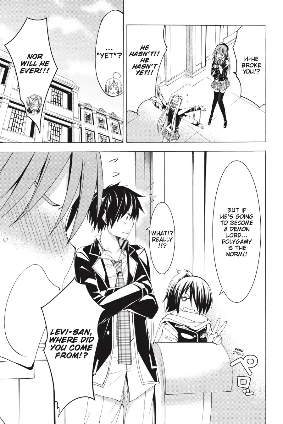 Trinity Seven: 7-Nin no Mahoutsukai chapter 66.5 page 33