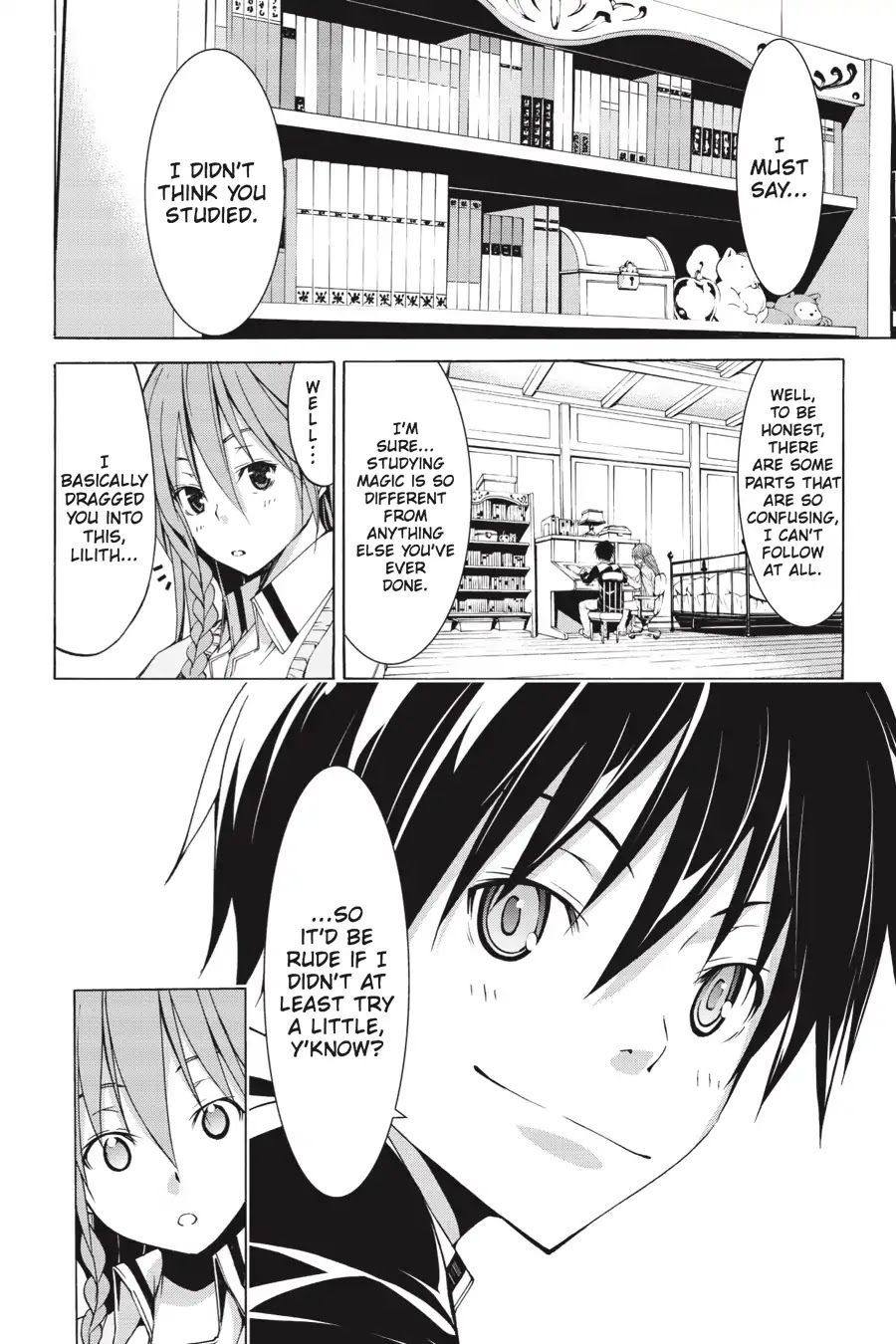 Trinity Seven: 7-Nin no Mahoutsukai chapter 66.5 page 42