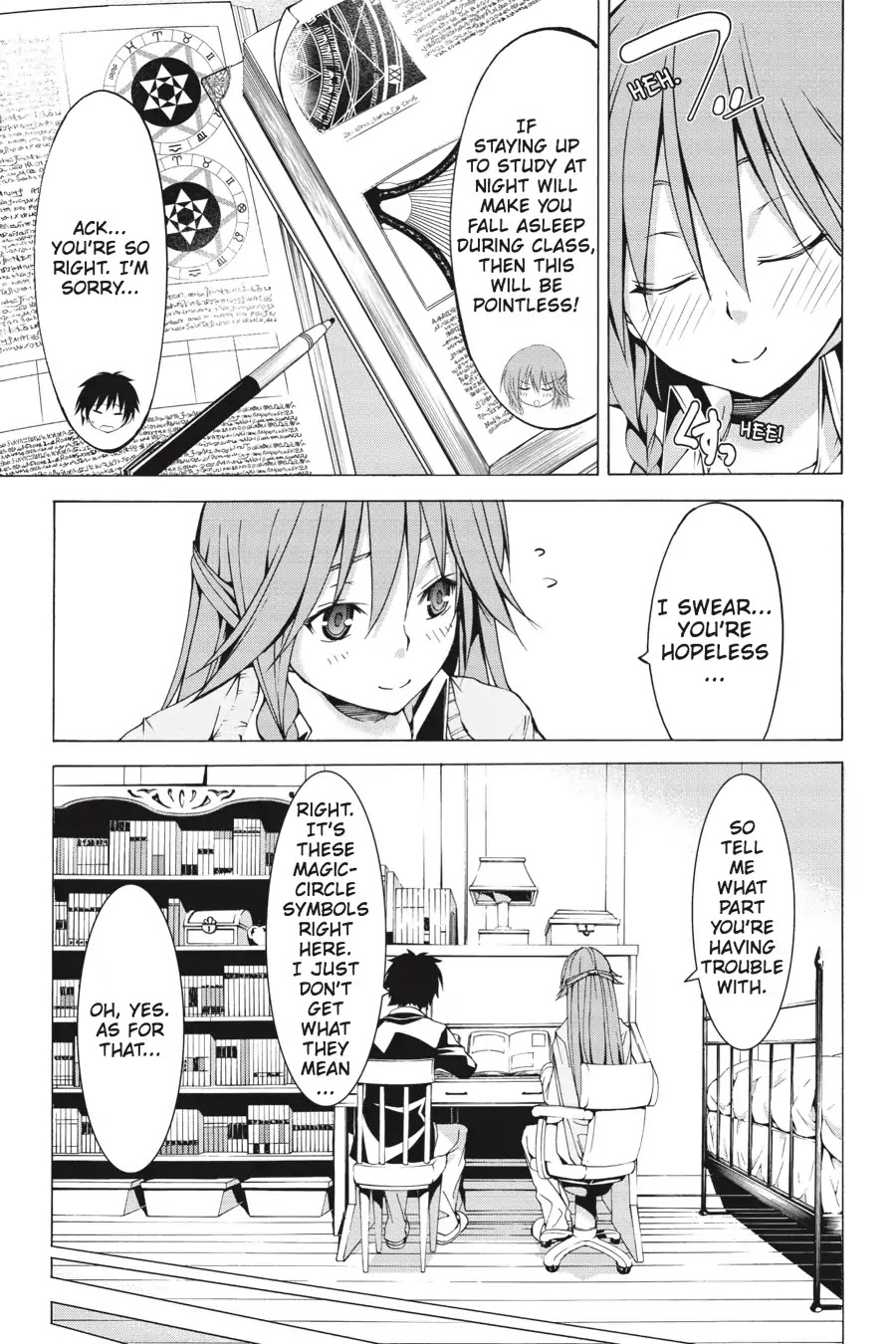 Trinity Seven: 7-Nin no Mahoutsukai chapter 66.5 page 43