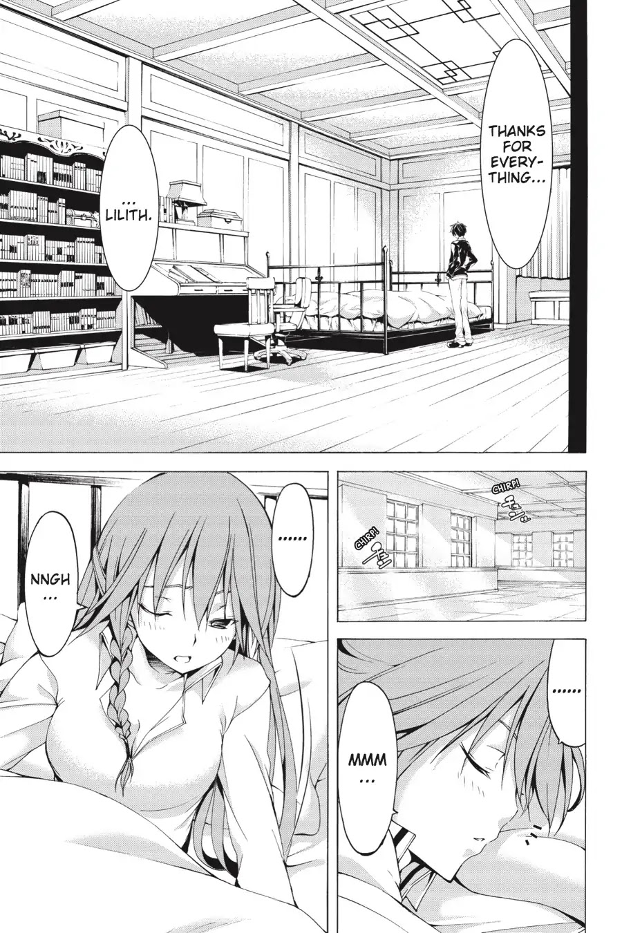 Trinity Seven: 7-Nin no Mahoutsukai chapter 66.5 page 47