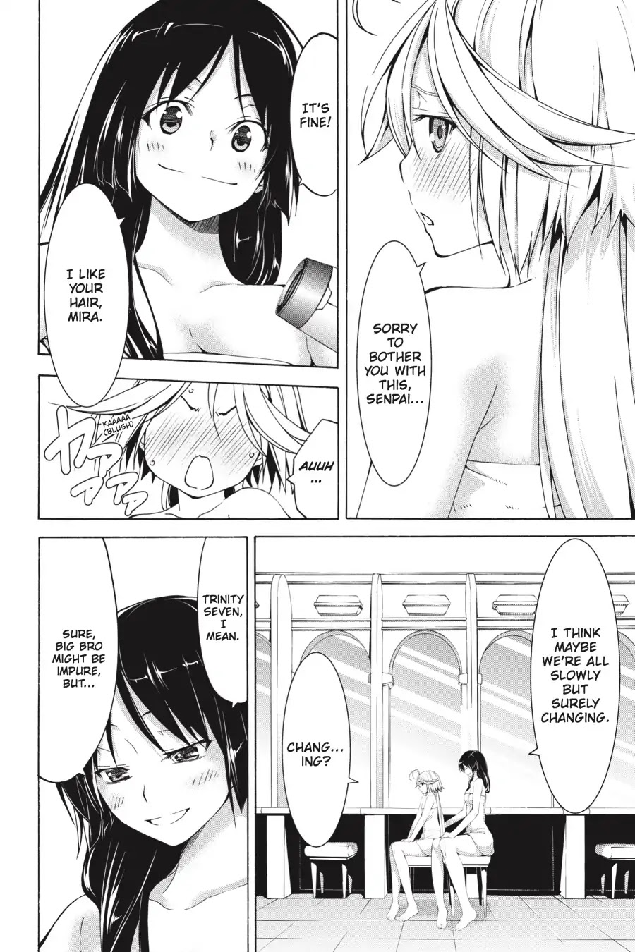 Trinity Seven: 7-Nin no Mahoutsukai chapter 66.7 page 14