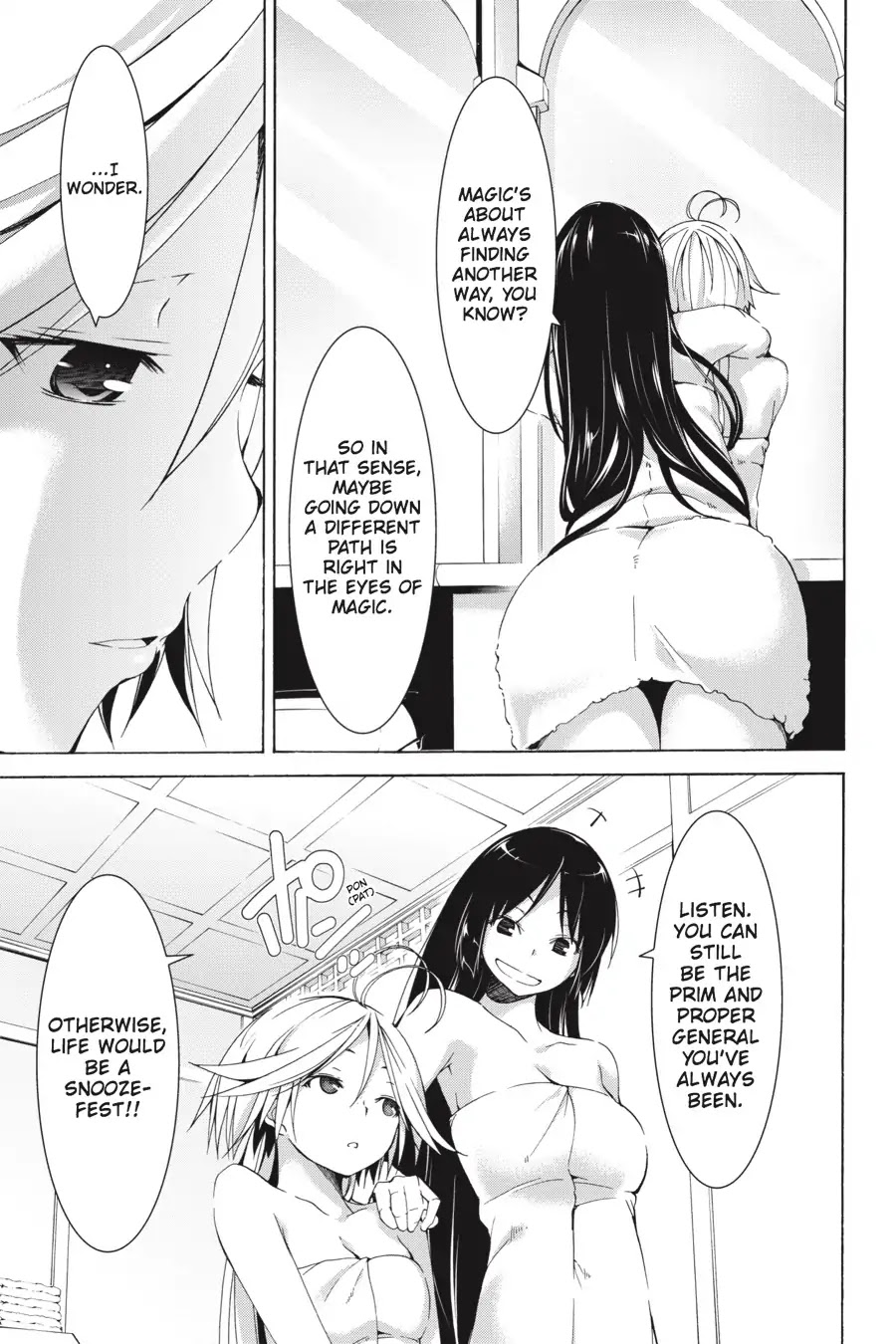 Trinity Seven: 7-Nin no Mahoutsukai chapter 66.7 page 17