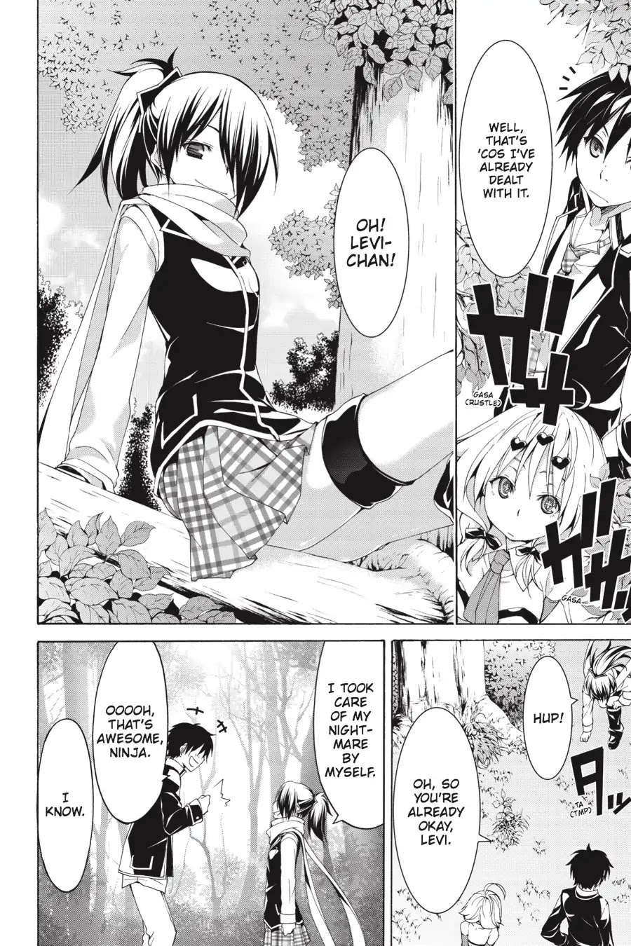 Trinity Seven: 7-Nin no Mahoutsukai chapter 66.9 page 12