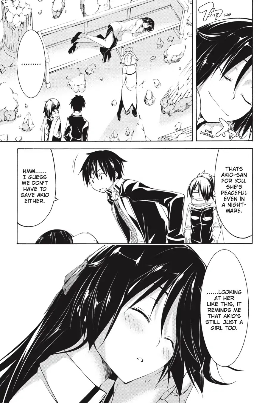 Trinity Seven: 7-Nin no Mahoutsukai chapter 66.9 page 15