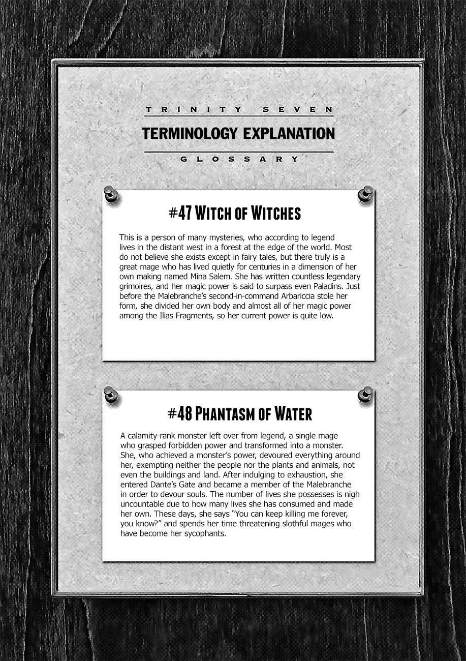 Trinity Seven: 7-Nin no Mahoutsukai chapter 67 page 38