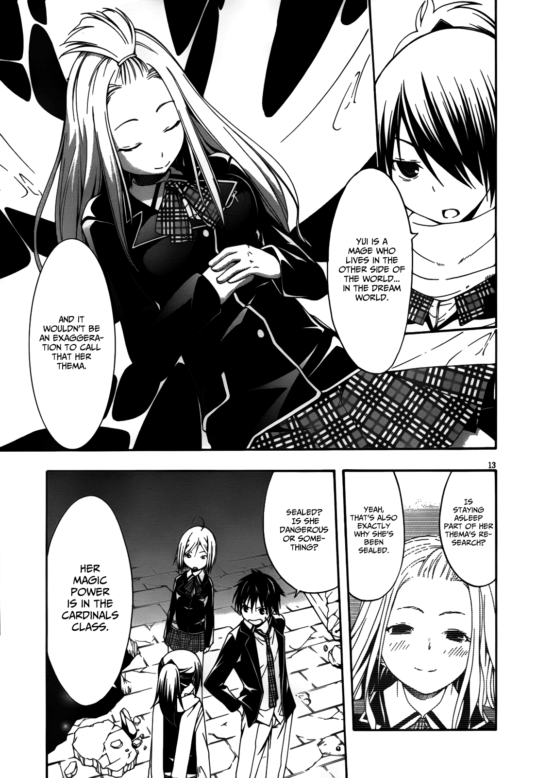 Trinity Seven: 7-Nin no Mahoutsukai chapter 7 page 16