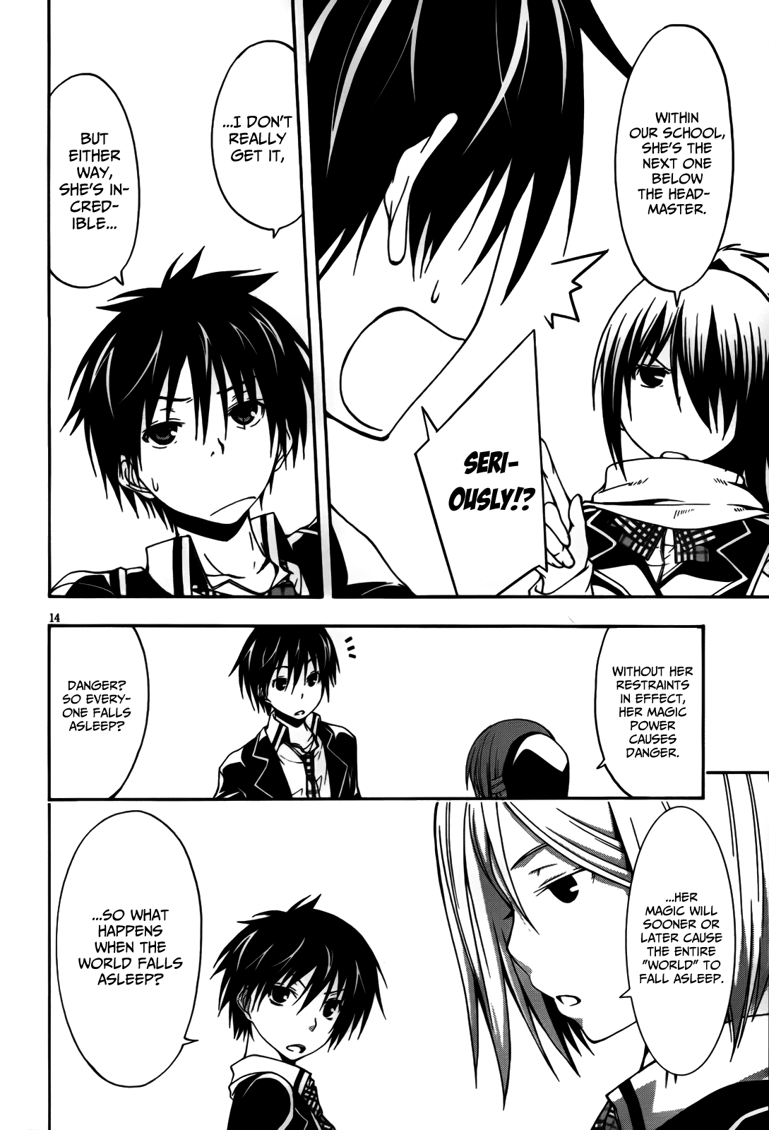 Trinity Seven: 7-Nin no Mahoutsukai chapter 7 page 17