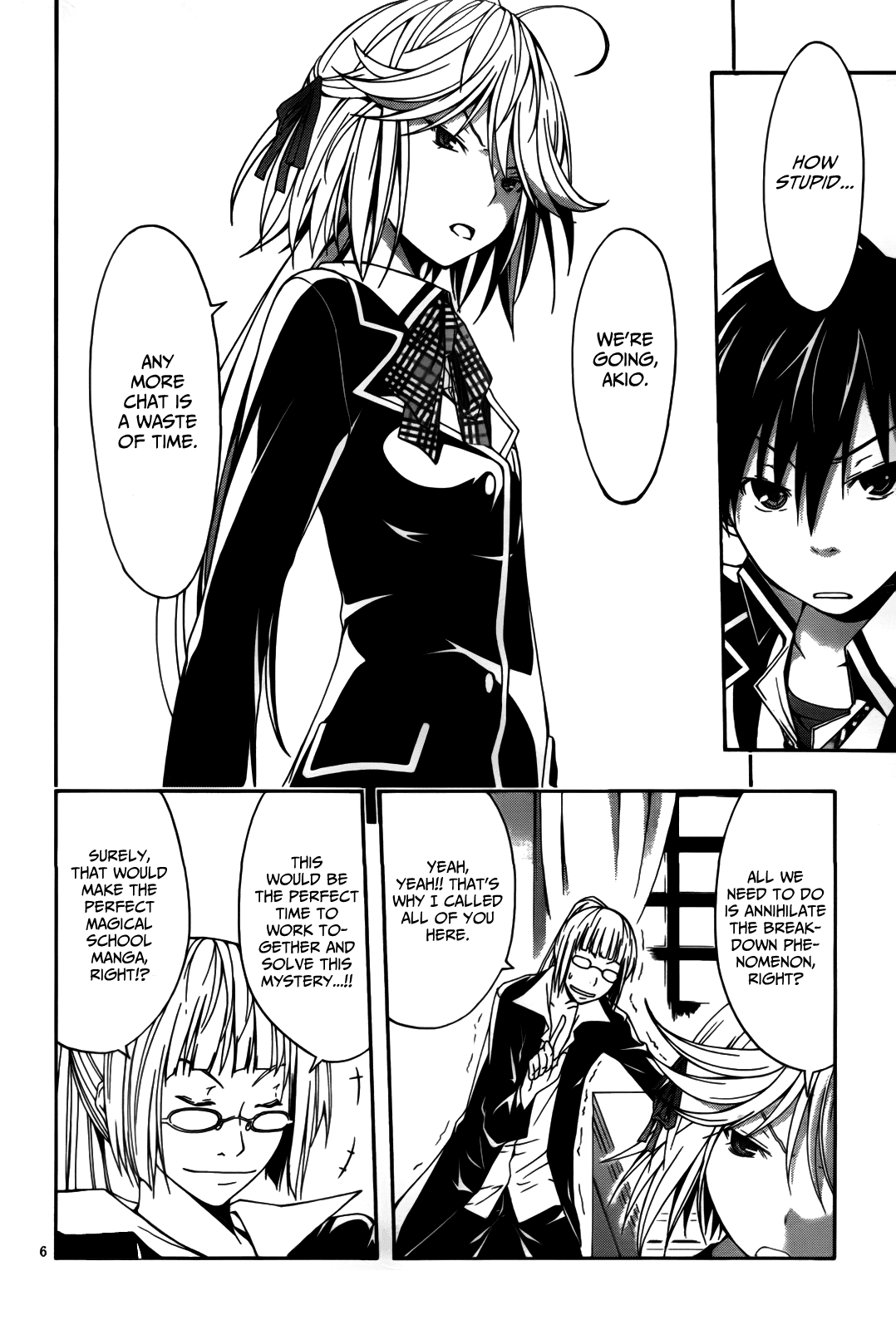 Trinity Seven: 7-Nin no Mahoutsukai chapter 7 page 9