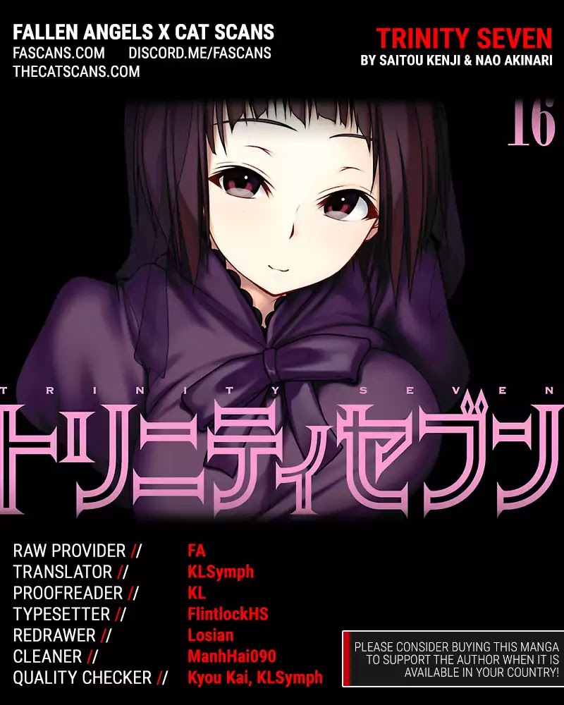 Trinity Seven: 7-Nin no Mahoutsukai chapter 71 page 1