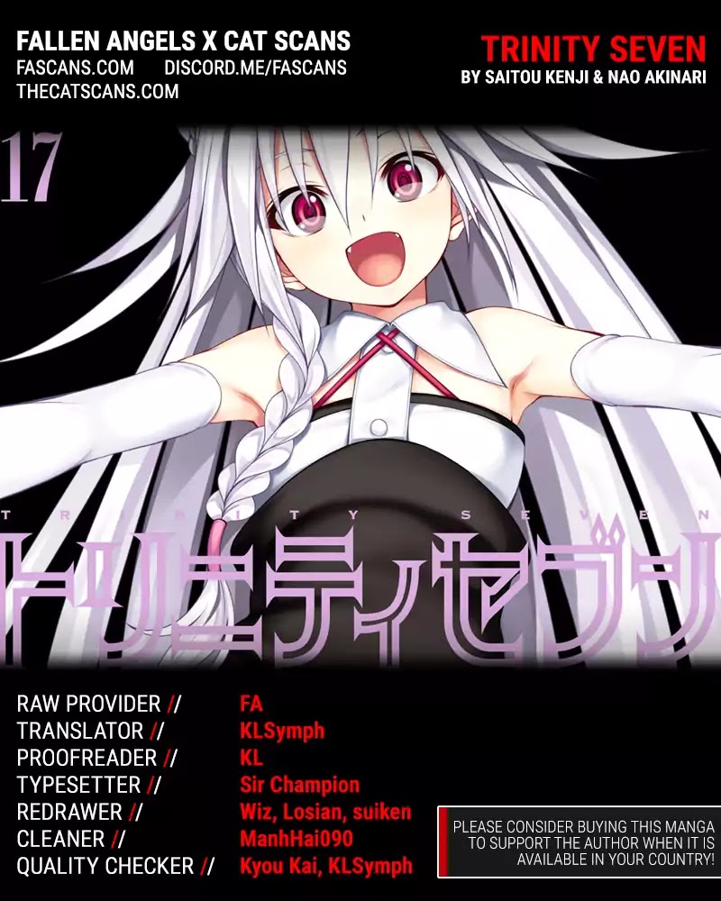 Trinity Seven: 7-Nin no Mahoutsukai chapter 73 page 1