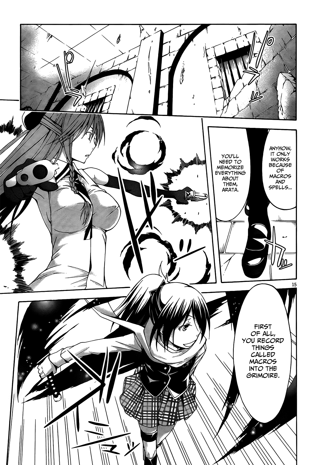 Trinity Seven: 7-Nin no Mahoutsukai chapter 8 page 17