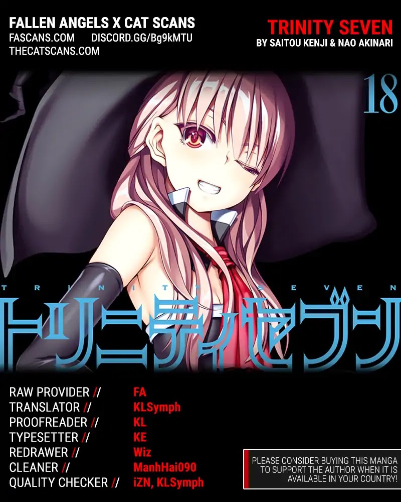 Trinity Seven: 7-Nin no Mahoutsukai chapter 80 page 1