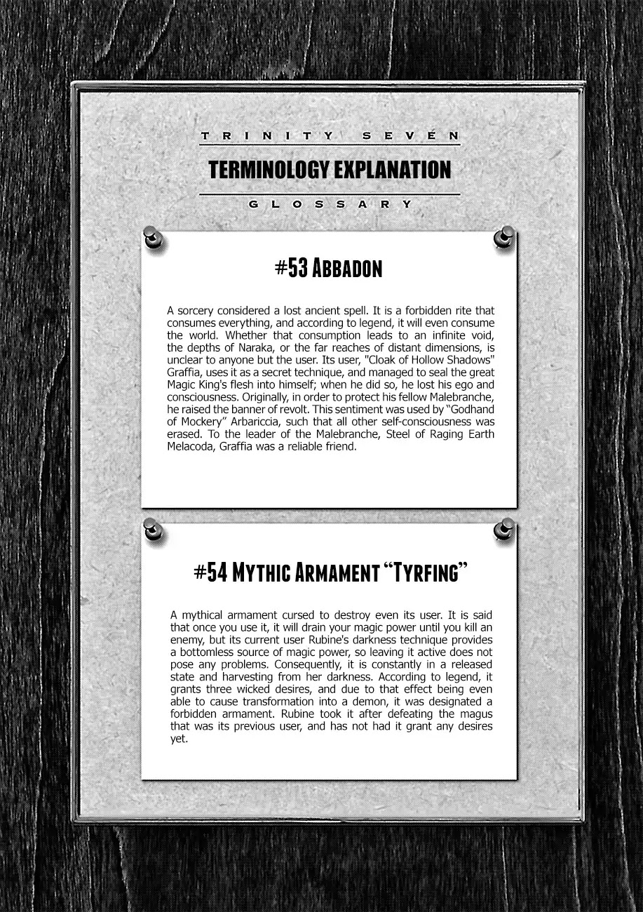 Trinity Seven: 7-Nin no Mahoutsukai chapter 80 page 37