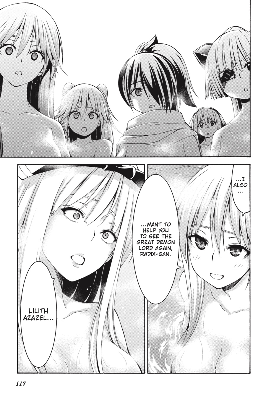 Trinity Seven: 7-Nin no Mahoutsukai chapter 85 page 17